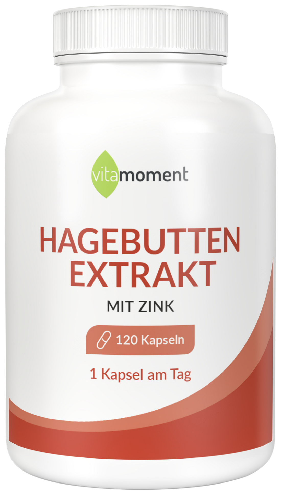 Hagebutten Extrakt Kapseln – 500 mg Hagebuttenextrakt mit Vitamin C