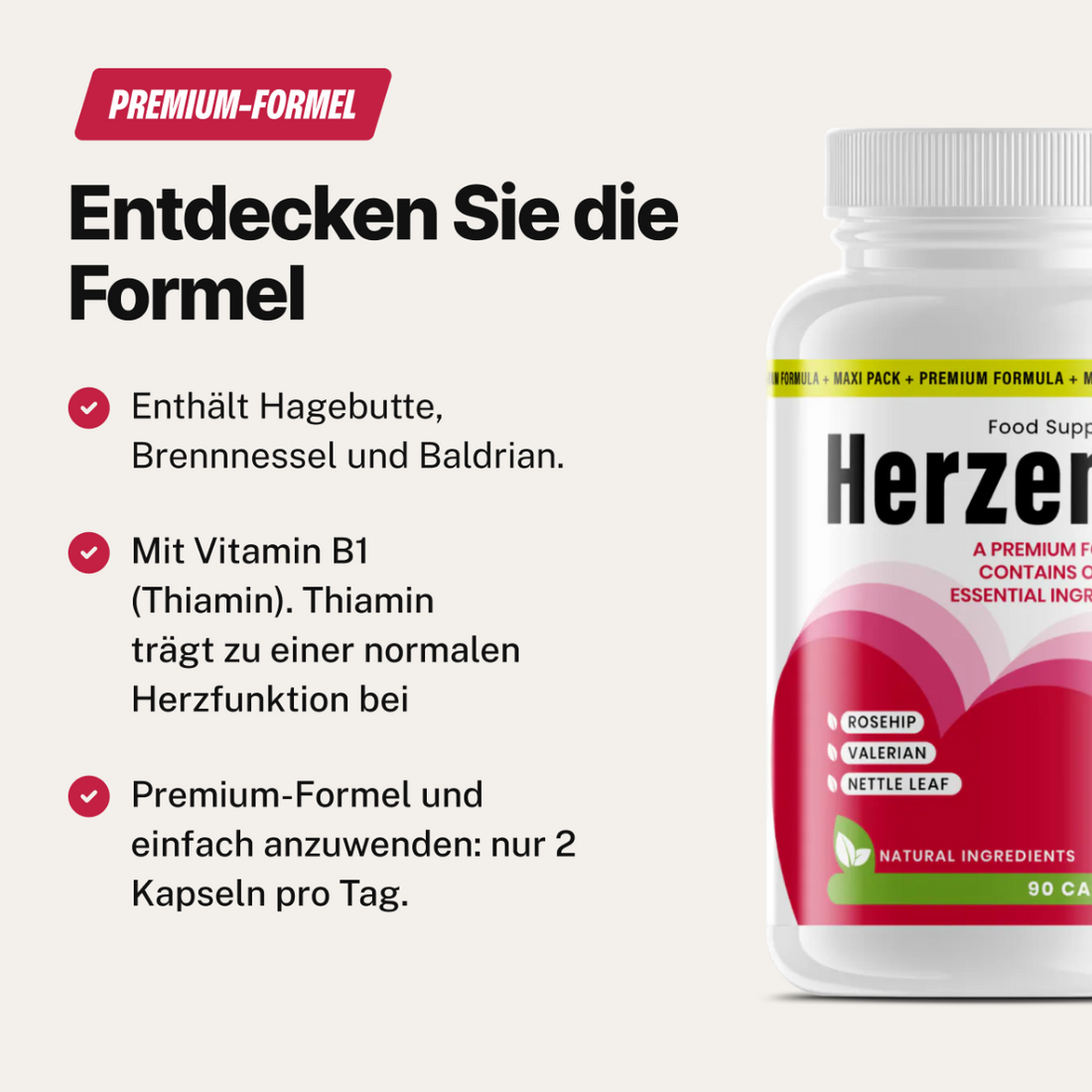 Herzena Kapseln Maxi Pack 90